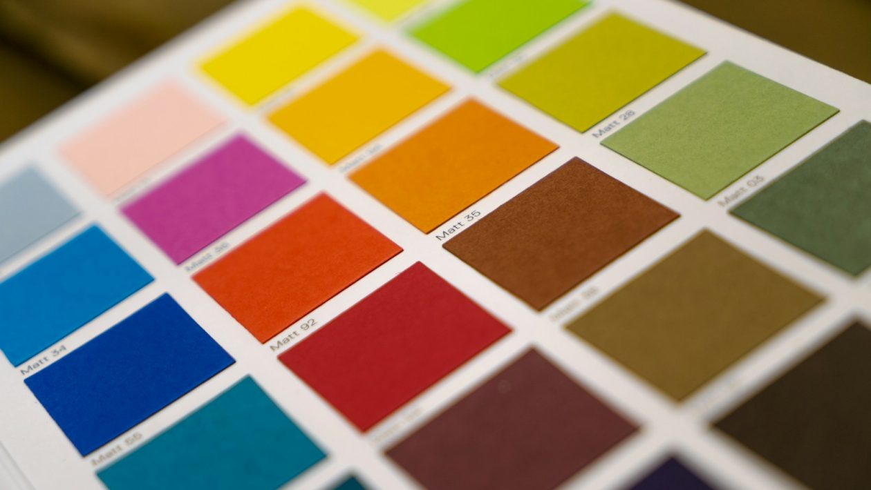 palette couleur