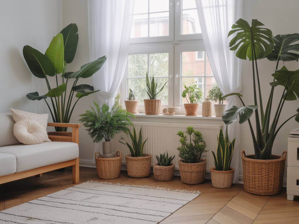 Créer un espace de méditation naturel avec des plantes apaisantes dans la maison