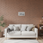 Le papier peint brique : une solution facile pour un mur au style industriel