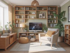 Créer une bibliothèque végétalisée : allier culture, sérénité et nature dans votre intérieur