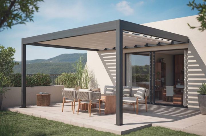 La pergola bioclimatique : fonctionnement, matériaux, options et prix pour optimiser le confort de votre terrasse