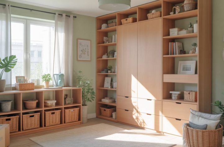 Créer une buanderie naturelle : optimiser l’espace, l’air et le rangement avec des solutions saines et durables