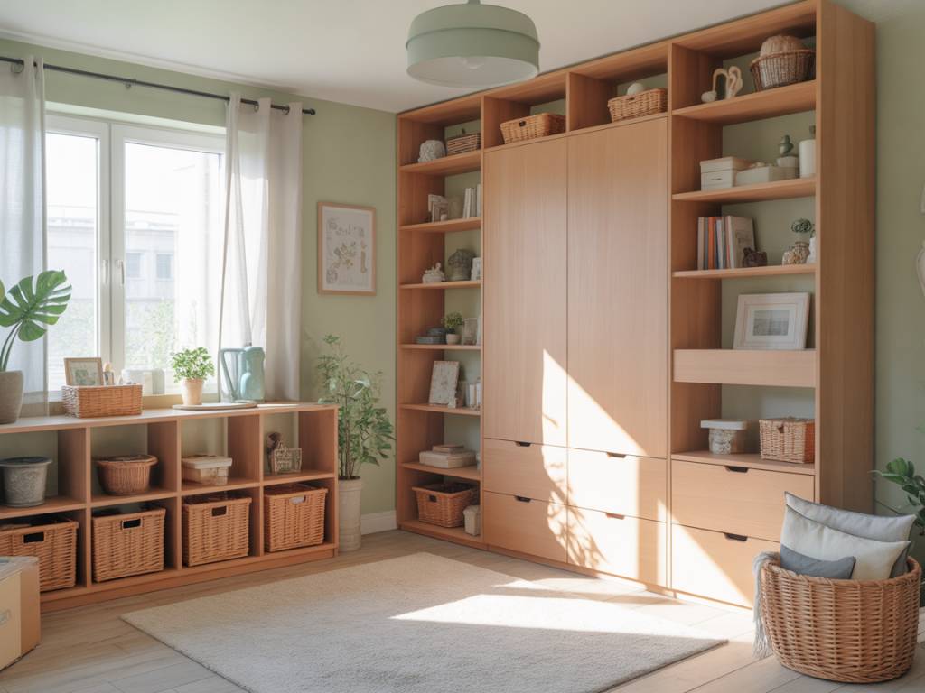 Créer une buanderie naturelle : optimiser l’espace, l’air et le rangement avec des solutions saines et durables